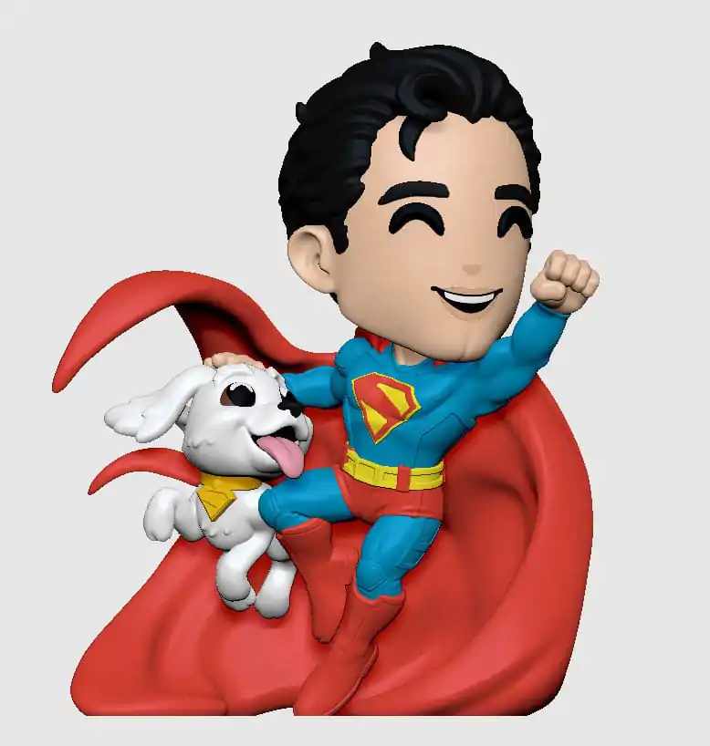 Superman 2025 Vinyl figura Superman & Krypto 13 cm fotografija proizvoda
