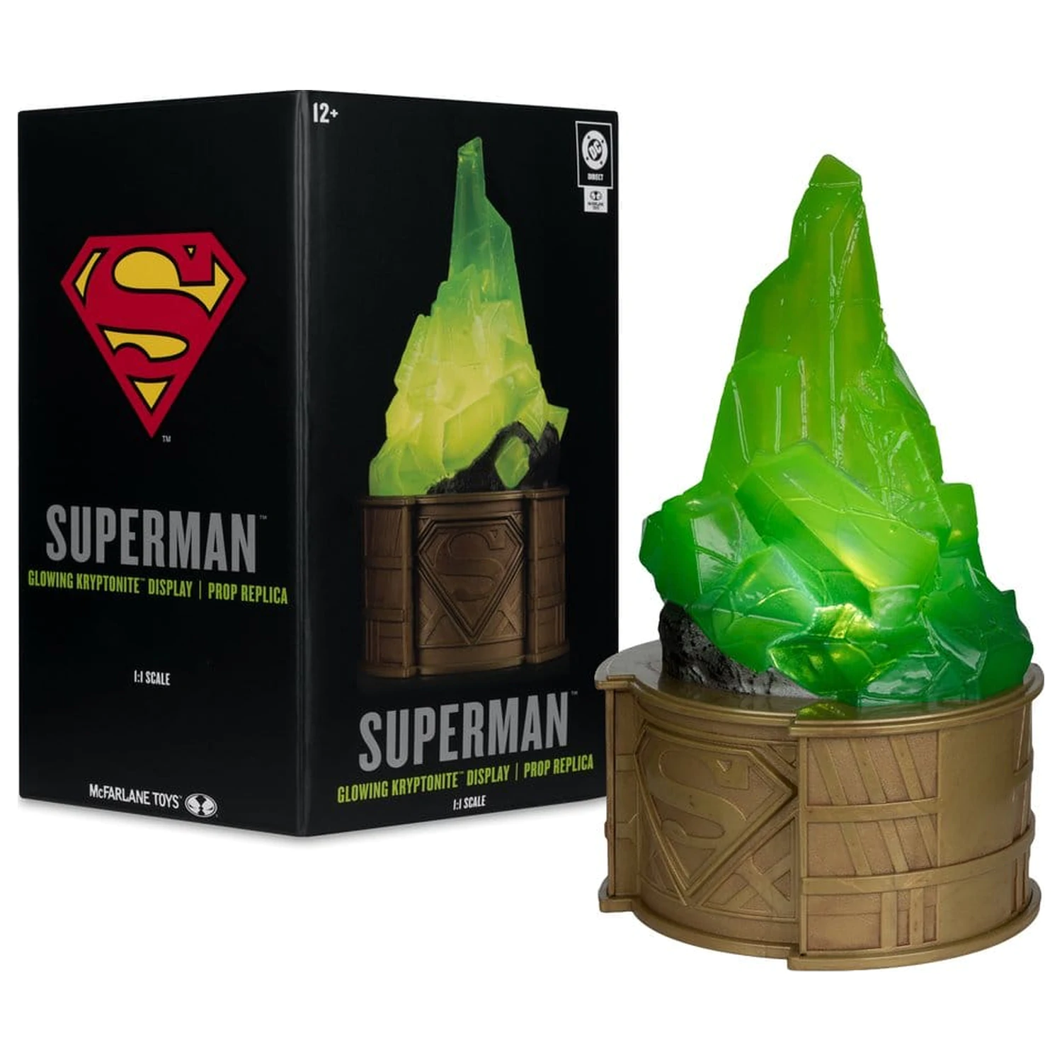 Superman DC Direct replika 1/1 Kriptonitni displej (Gold Label) 18 cm fotografija proizvoda