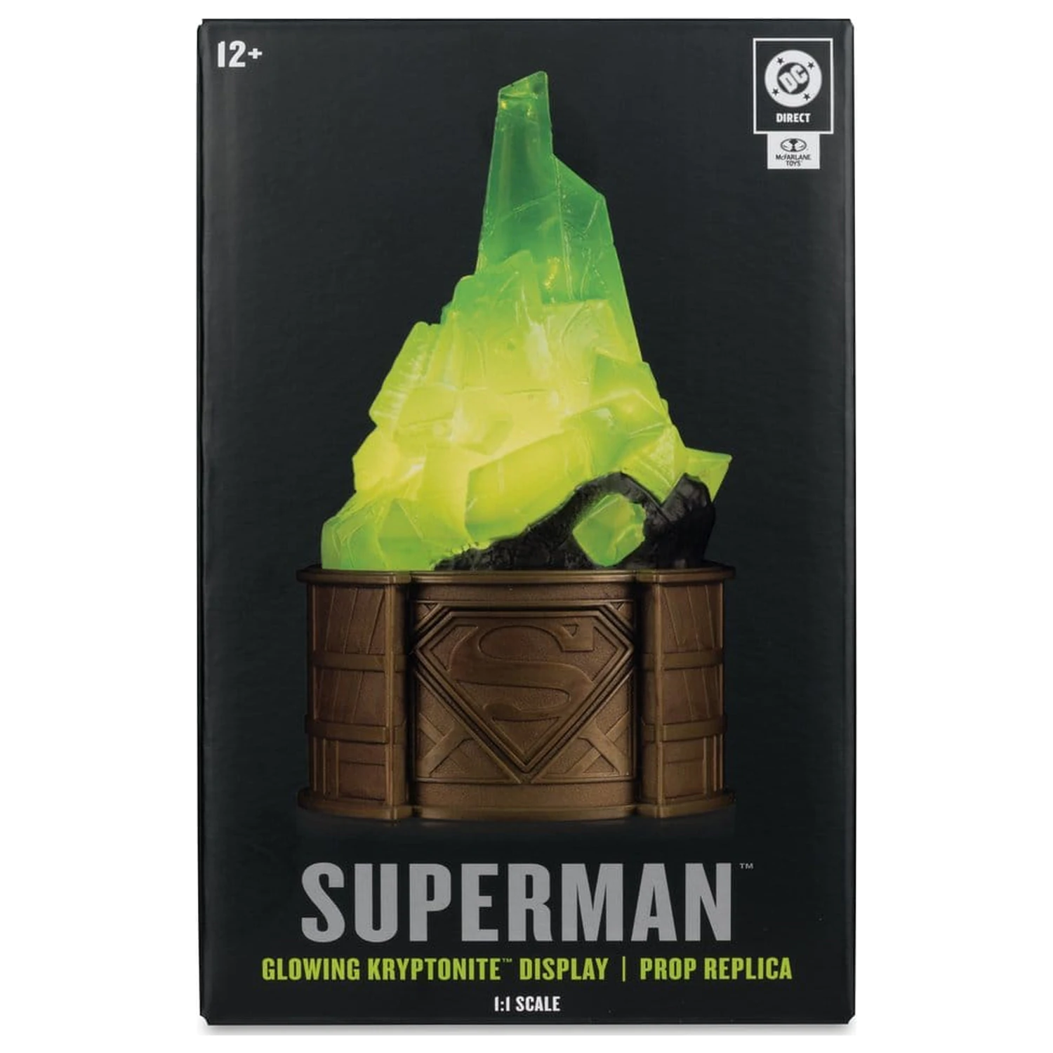 Superman DC Direct replika 1/1 Kriptonitni displej (Gold Label) 18 cm fotografija proizvoda