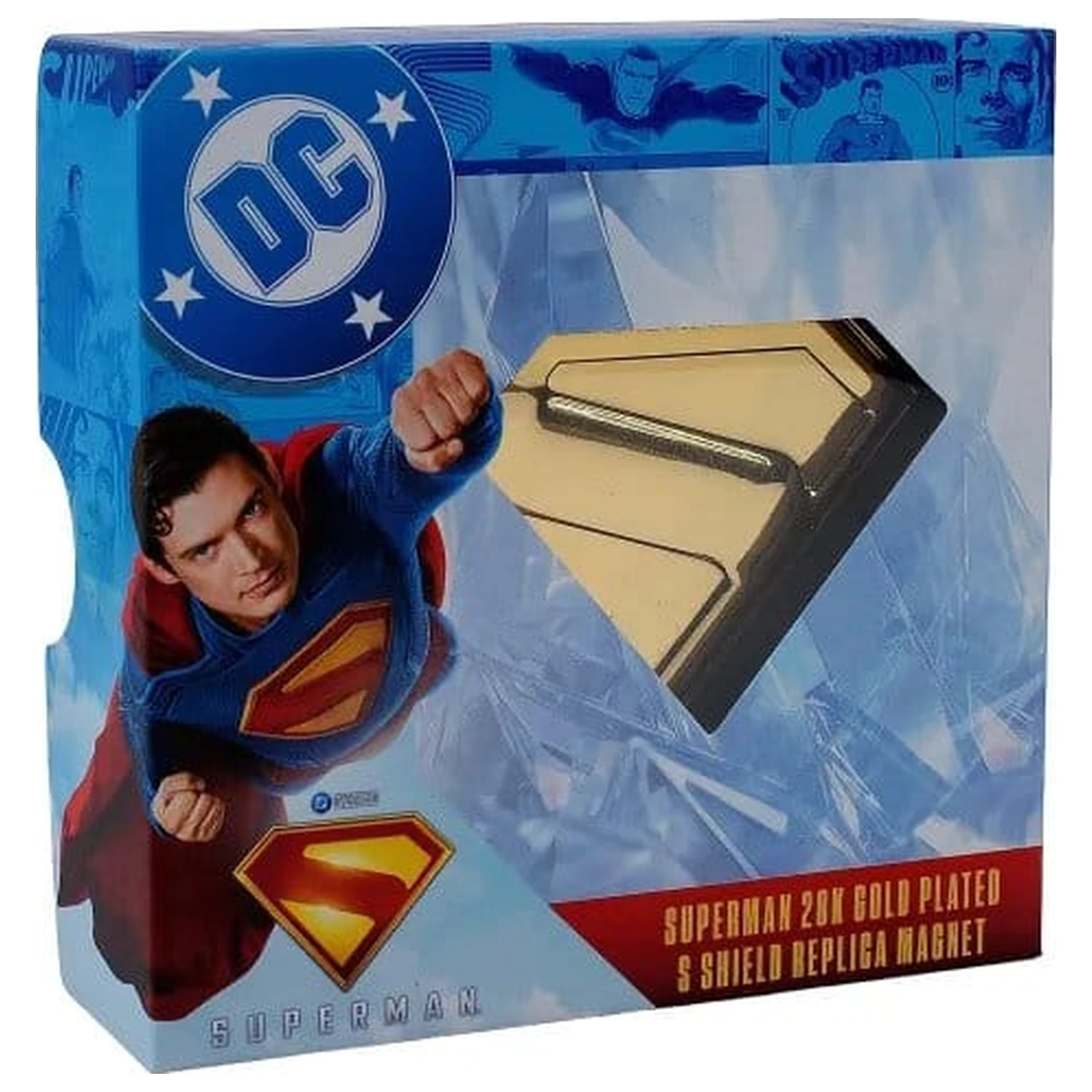 Superman Gold Shield replika magnet fotografija proizvoda