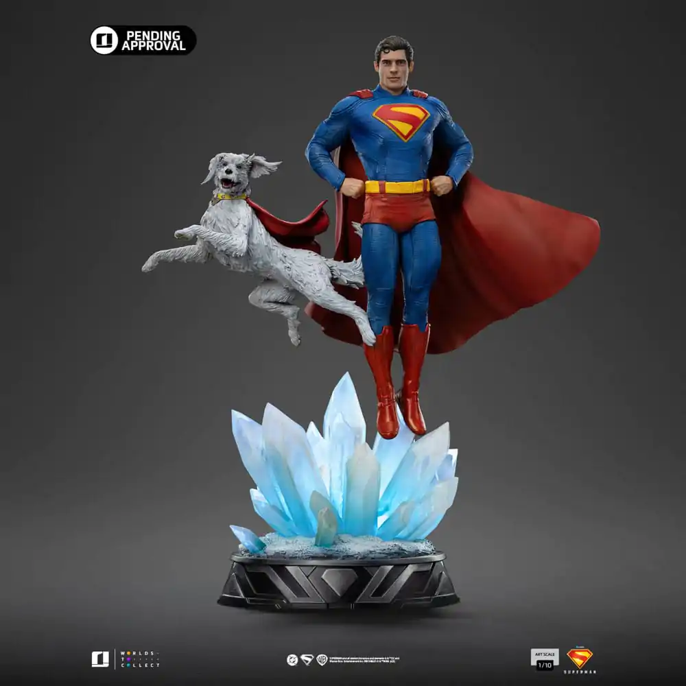 Superman Legacy Art Scale Kip 1/10 Superman & Krypto 32 cm fotografija proizvoda