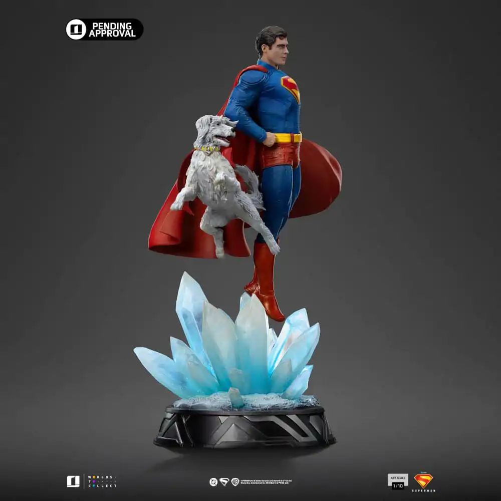 Superman Legacy Art Scale Kip 1/10 Superman & Krypto 32 cm fotografija proizvoda
