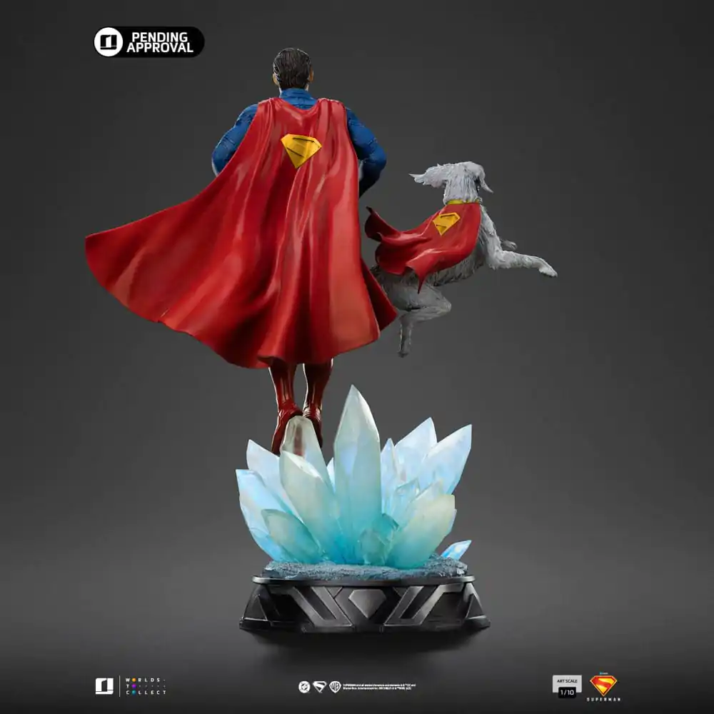 Superman Legacy Art Scale Kip 1/10 Superman & Krypto 32 cm fotografija proizvoda