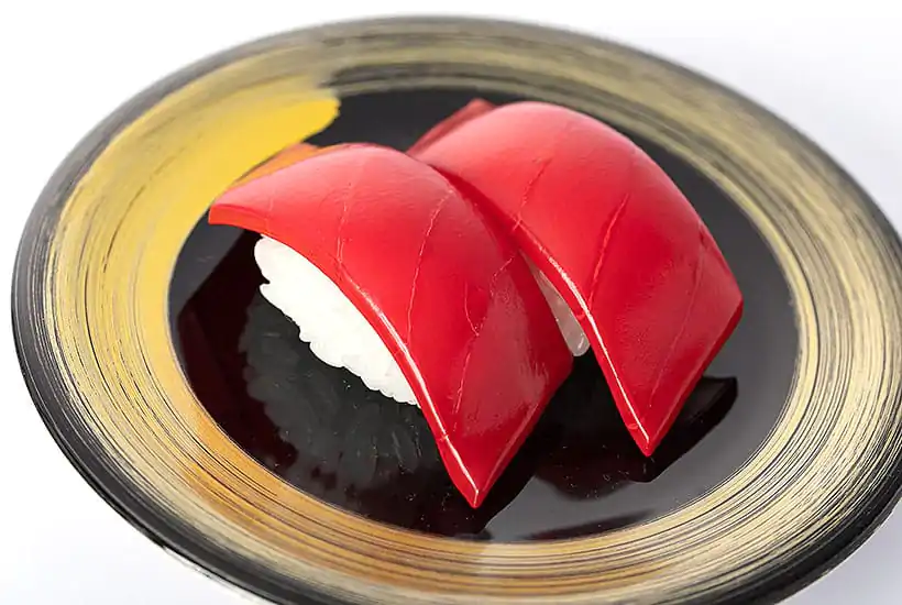 Sushi plastični model set 1/1 Tuna (re-run) 3 cm fotografija proizvoda