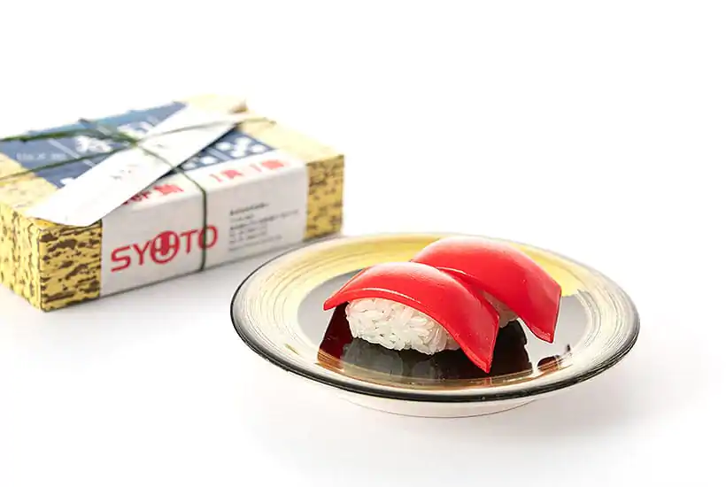 Sushi plastični model set 1/1 Tuna (re-run) 3 cm fotografija proizvoda