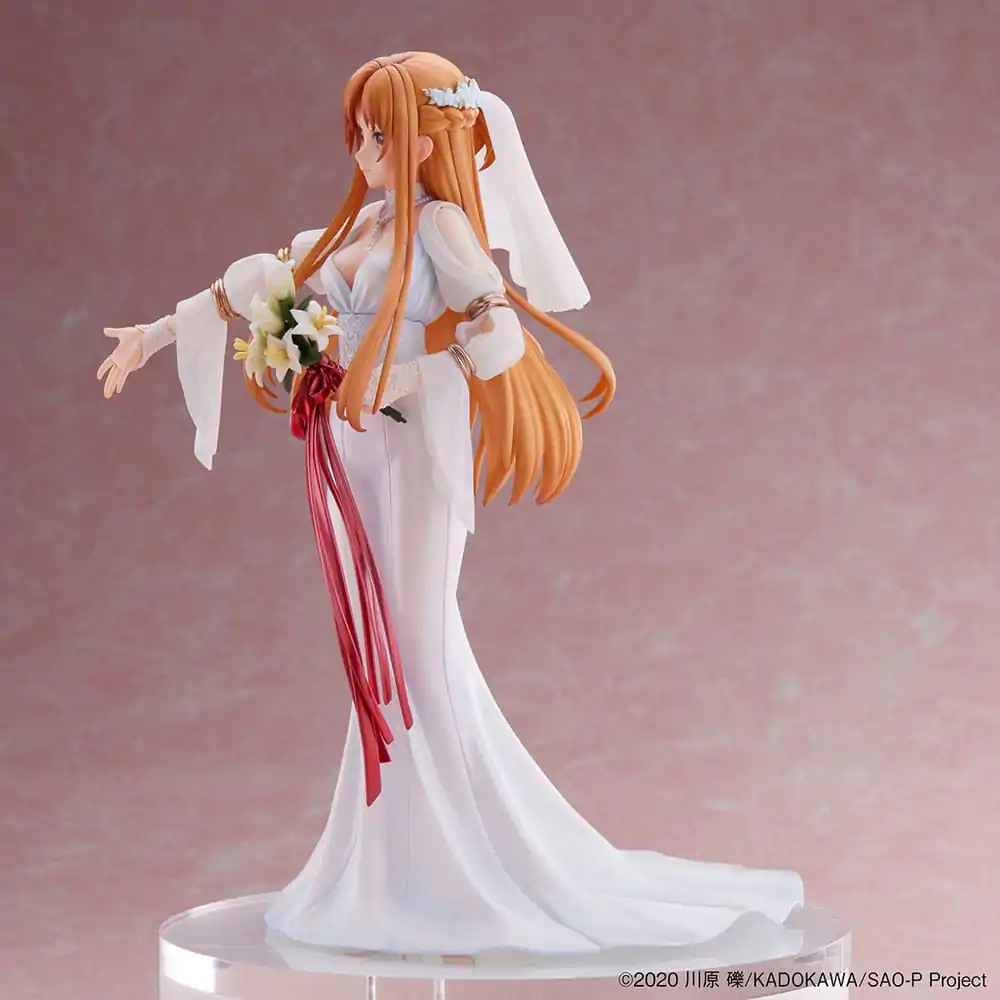 Sword Art Online PVC Kip 1/7 Asuna Wedding Ver. 25 cm fotografija proizvoda