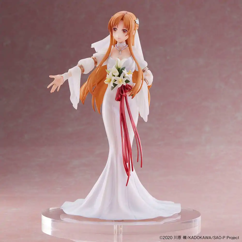 Sword Art Online PVC Kip 1/7 Asuna Wedding Ver. 25 cm fotografija proizvoda