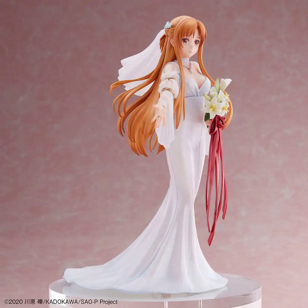 Sword Art Online PVC Kip 1/7 Asuna Wedding Ver. 25 cm fotografija proizvoda