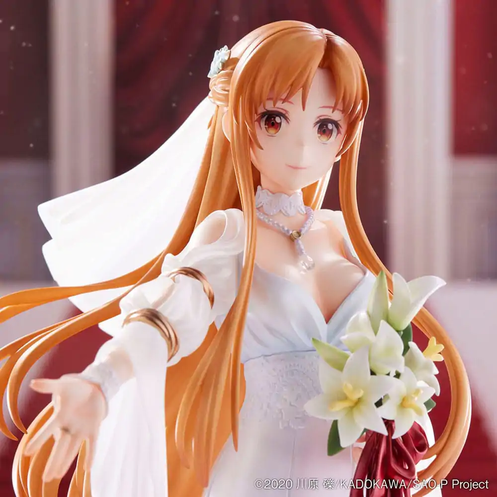 Sword Art Online PVC Kip 1/7 Asuna Wedding Ver. 25 cm fotografija proizvoda