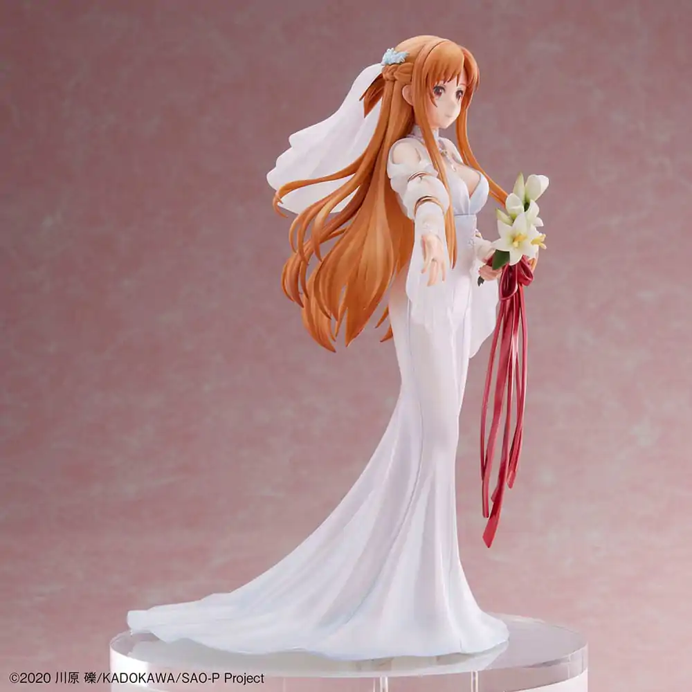 Sword Art Online PVC Kip 1/7 Asuna Wedding Ver. 25 cm fotografija proizvoda