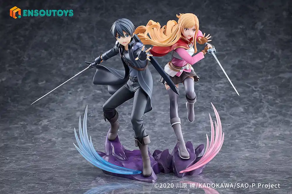 Sword Art Online Kip 1/7 Progressive Scherzo of Deep Night Kirito & Asuna Set fotografija proizvoda