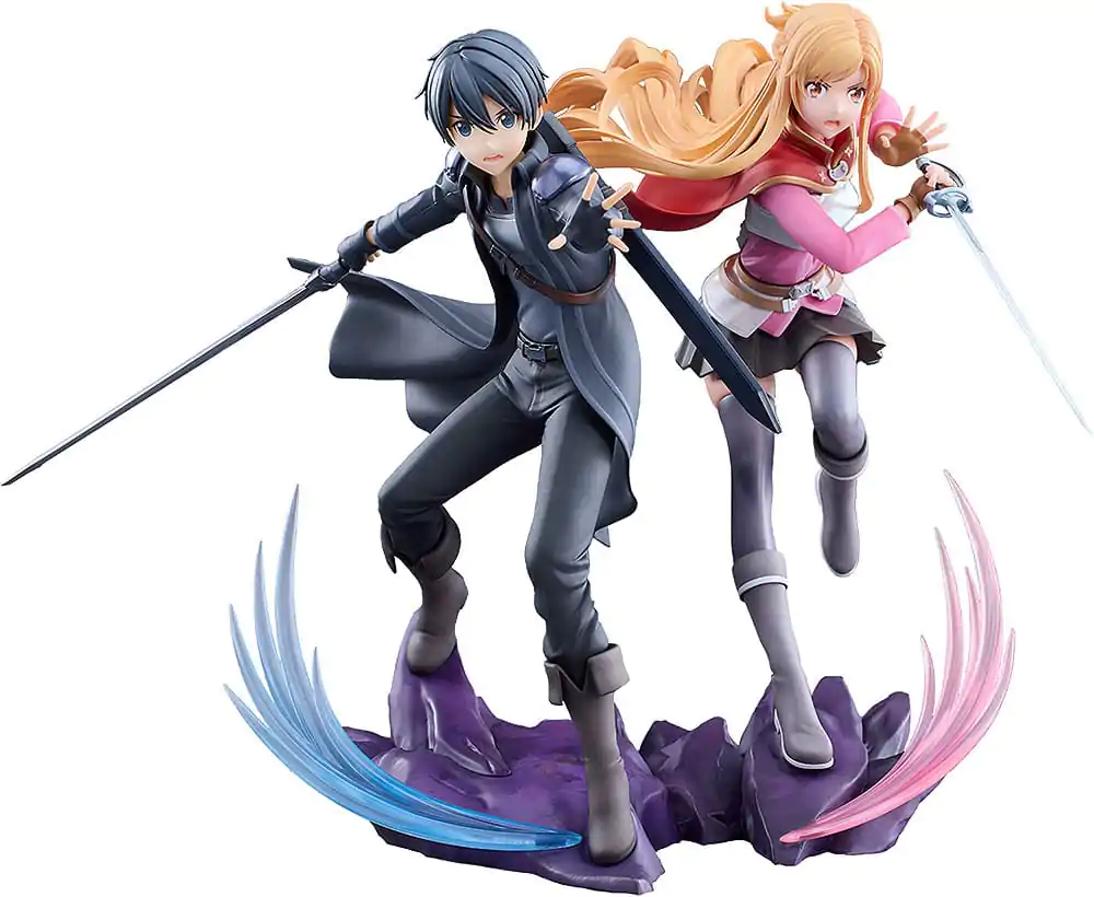 Sword Art Online Kip 1/7 Progressive Scherzo of Deep Night Kirito & Asuna Set fotografija proizvoda