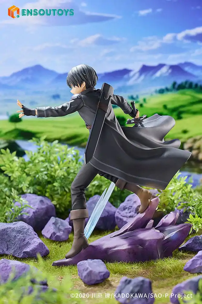 Sword Art Online Kip 1/7 Progressive Scherzo of Deep Night Kirito 22 cm fotografija proizvoda