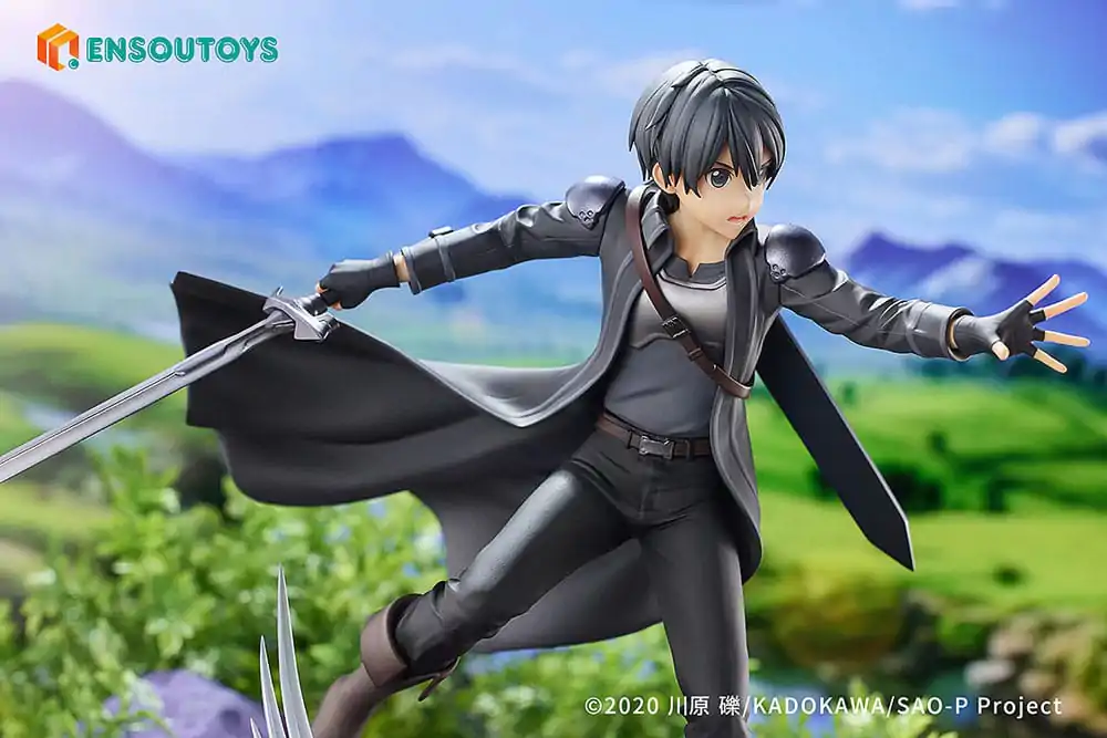 Sword Art Online Kip 1/7 Progressive Scherzo of Deep Night Kirito 22 cm fotografija proizvoda