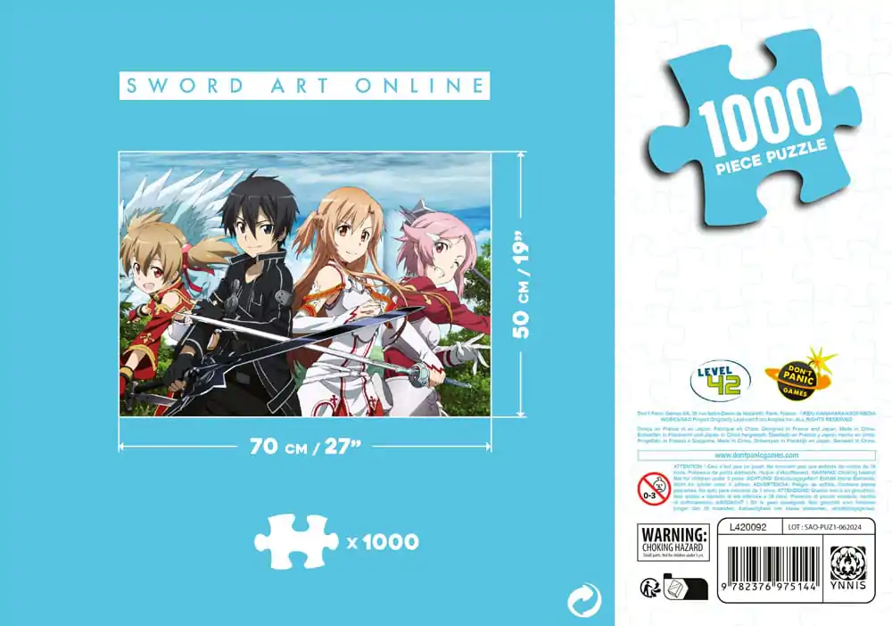 Sword Art Online Puzzle Likovi (1000 dijelova) fotografija proizvoda