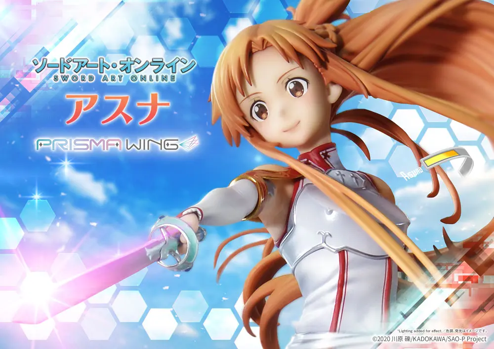 Sword Art Online Prisma Wing PVC Kip 1/7 Asuna 28 cm fotografija proizvoda