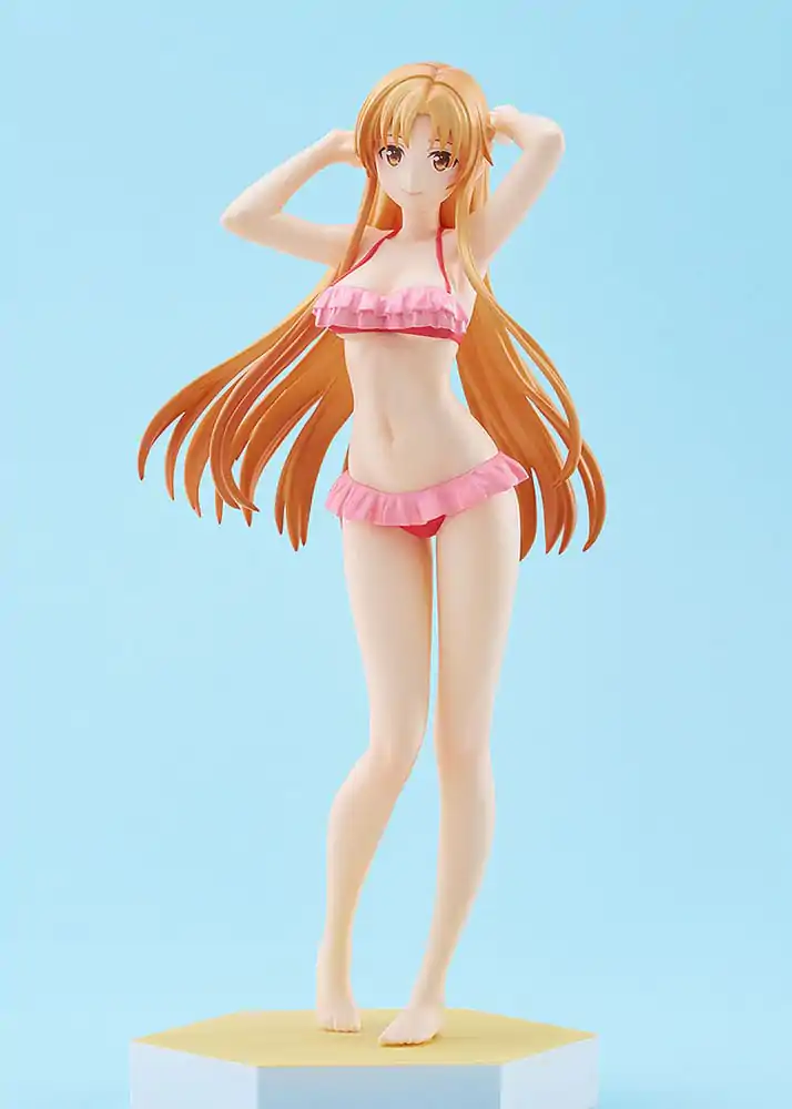 Sword Art Online Progressive: Scherzo of Deep Night Pop Up Parade PVC Kipić Beach Queens Asuna 17 cm fotografija proizvoda