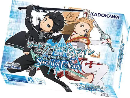 Sword Art Online Board Game Sword of Fellows *Njemačka verzija* - Društvena igra fotografija proizvoda