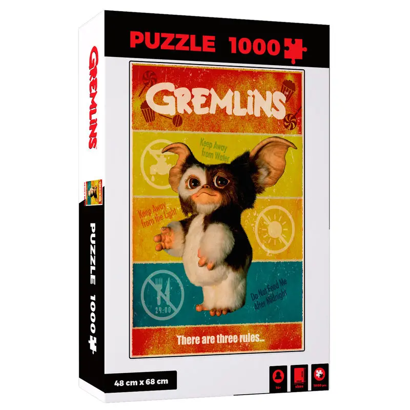 Gremlins puzzle S tri pravila fotografija proizvoda