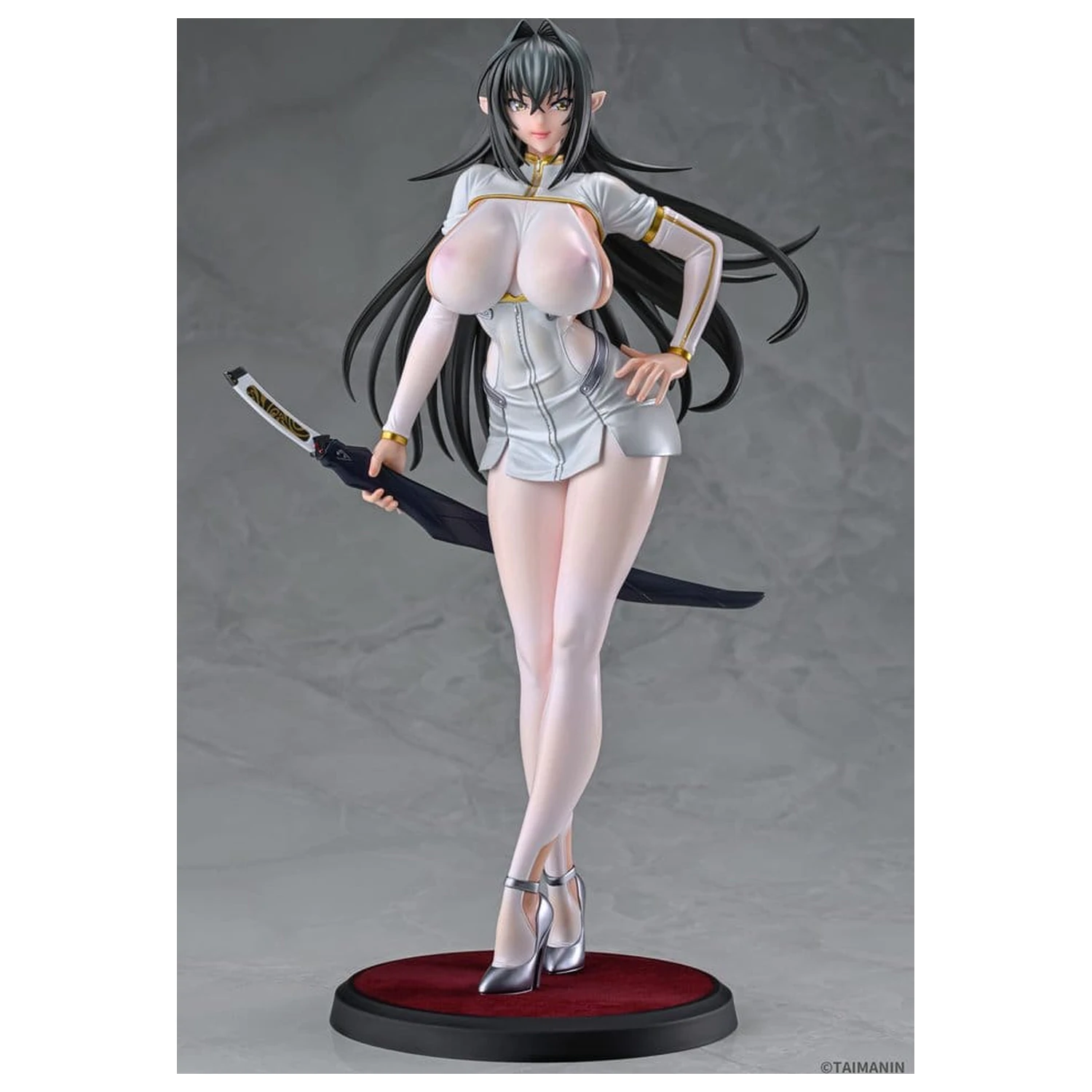Taimanin RPG PVC figura 1/6 Annerose Vajra White see-through Ver. 31 cm fotografija proizvoda