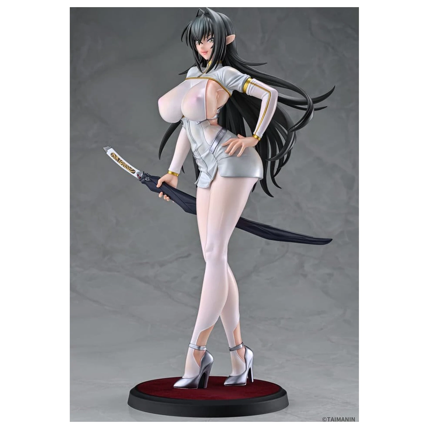 Taimanin RPG PVC figura 1/6 Annerose Vajra White see-through Ver. 31 cm fotografija proizvoda