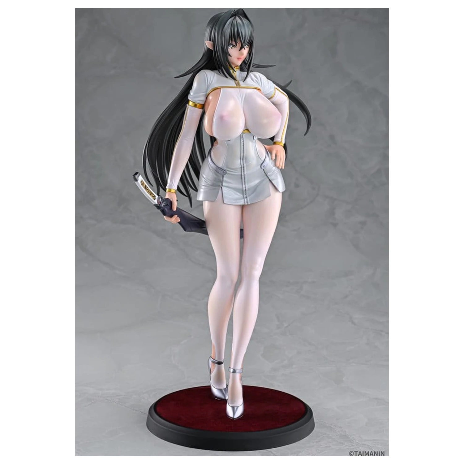 Taimanin RPG PVC figura 1/6 Annerose Vajra White see-through Ver. 31 cm fotografija proizvoda