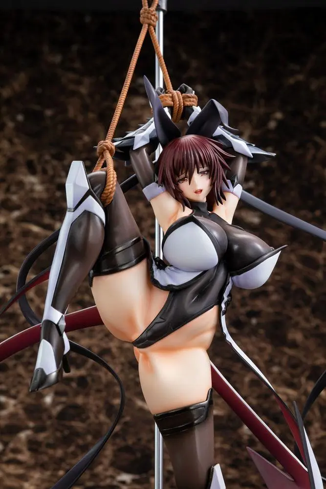 Taimanin Yukikaze 2 PVC kip 1/7 Mizuki Shiranui Restraint Ver. 26 cm fotografija proizvoda