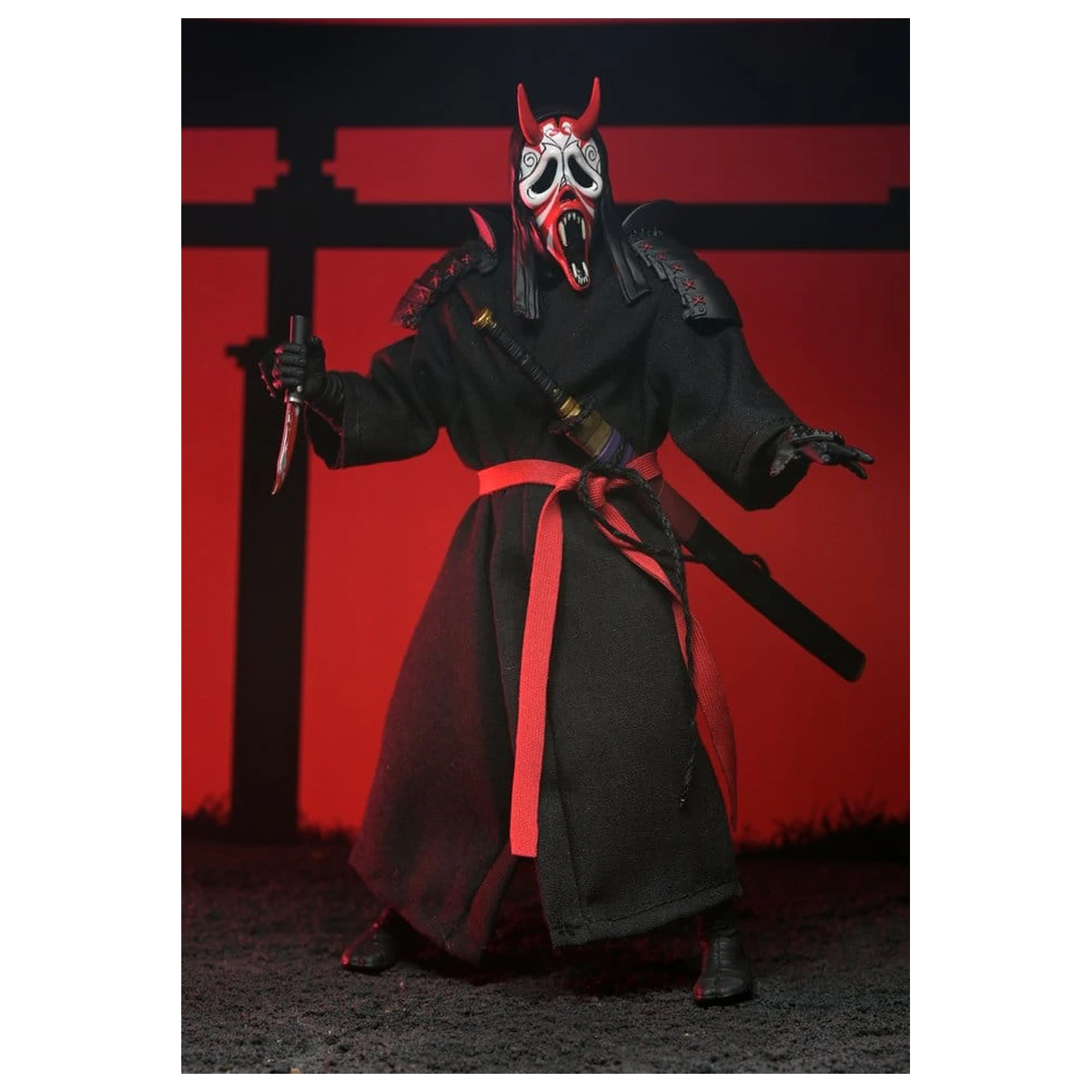 Takatoku Shogun Horror Akcijska Figura Shinobi Ghost Face 18 cm fotografija proizvoda