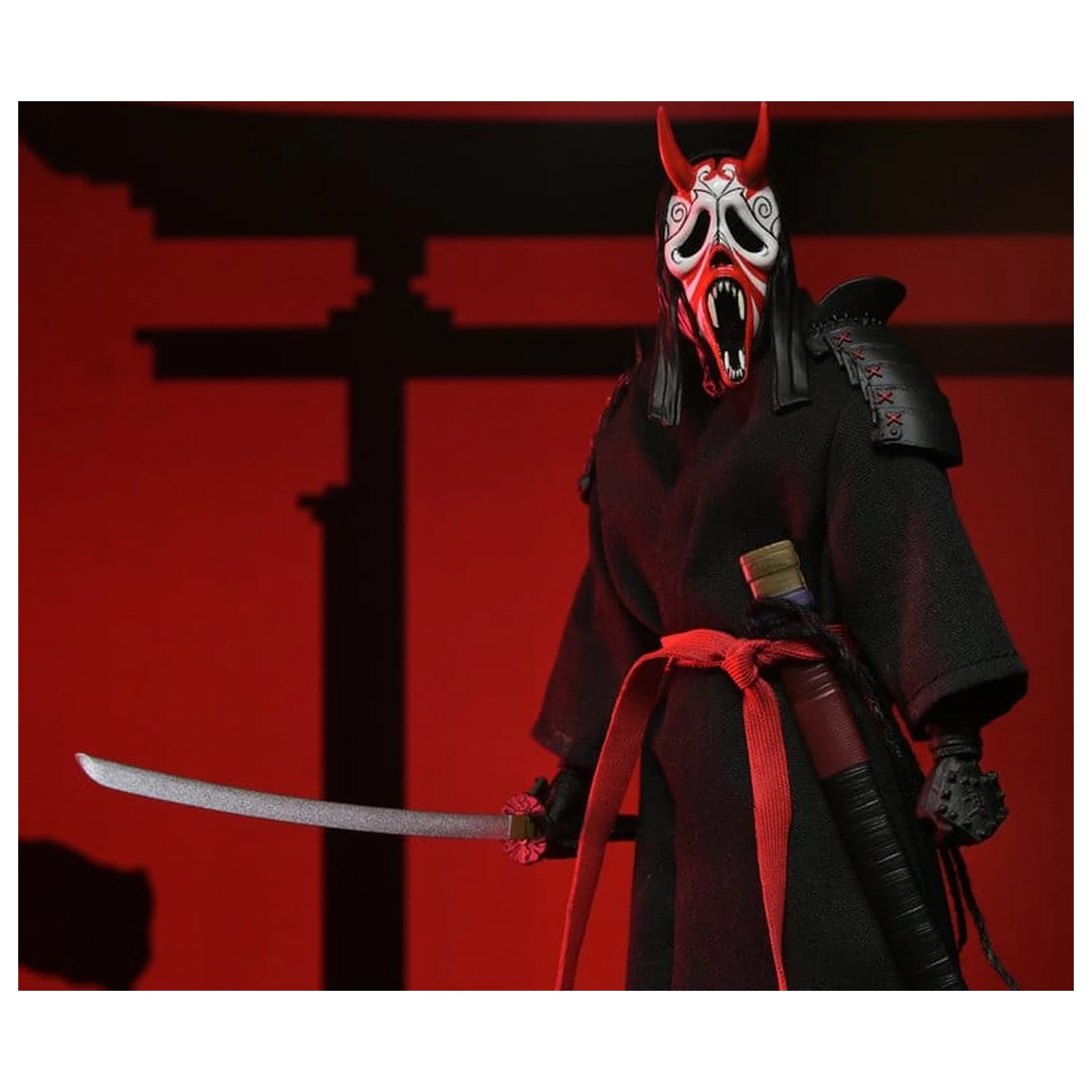 Takatoku Shogun Horror Akcijska Figura Shinobi Ghost Face 18 cm fotografija proizvoda