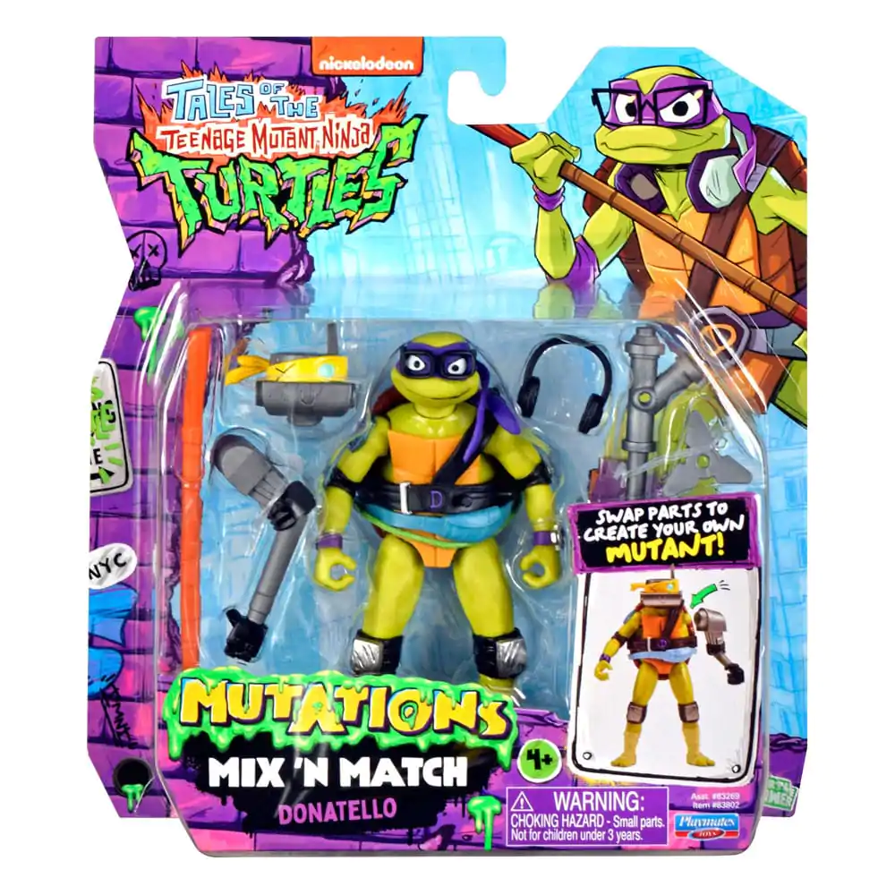 Tales of the Teenage Mutant Ninja Turtles Mix 'n Match akcijska figura Donatello 12 cm fotografija proizvoda