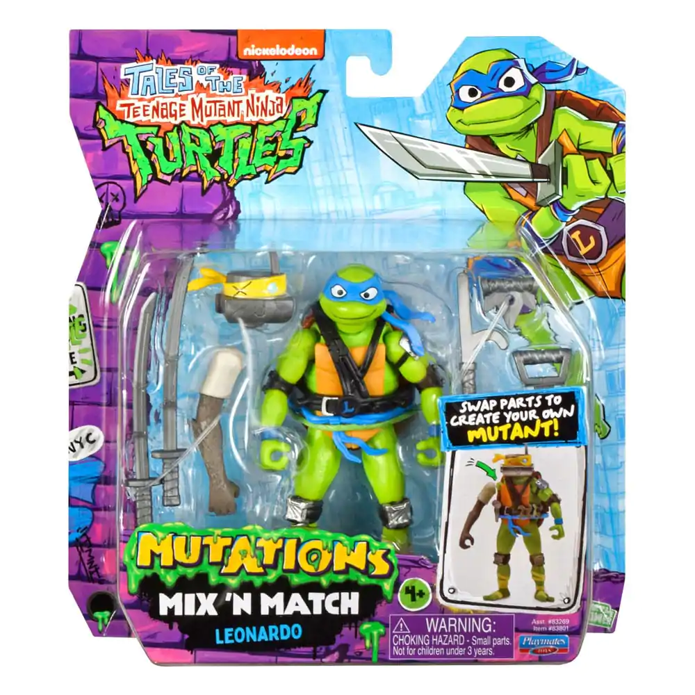 Tales of the Teenage Mutant Ninja Turtles Mix 'n Match akcijska figura Leonardo 12 cm fotografija proizvoda