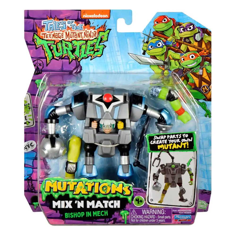 Tales of the Teenage Mutant Ninja Turtles Mix &#039;n Match akcijska figura Mech Suit 12 cm fotografija proizvoda