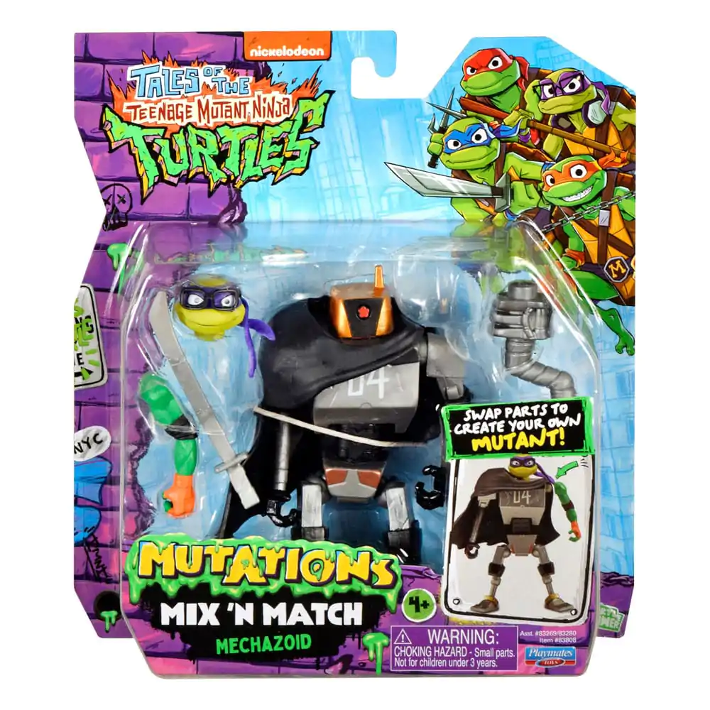 Tales of the Teenage Mutant Ninja Turtles Mix &#039;n Match akcijska figura Mechazoid 12 cm fotografija proizvoda