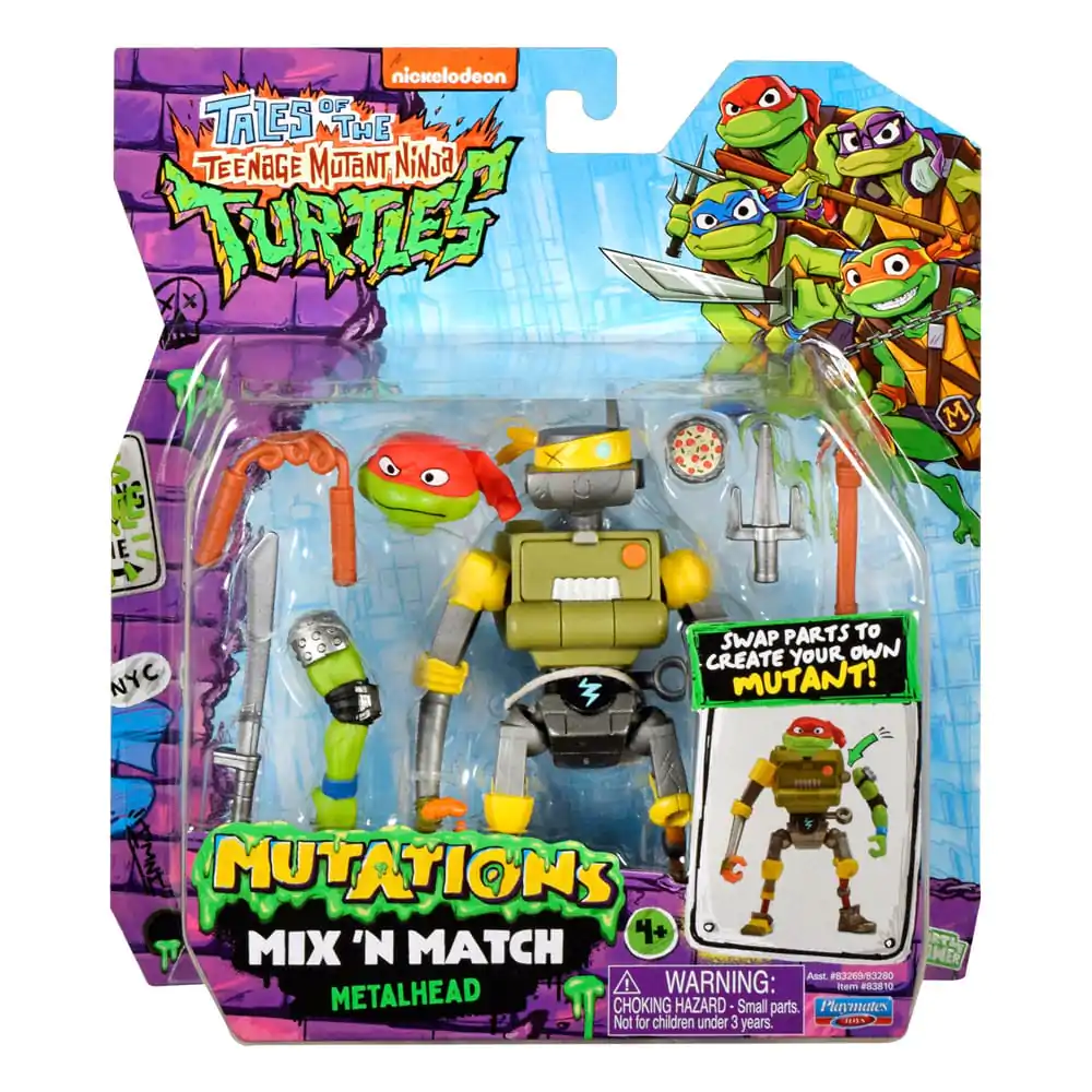 Tales of the Teenage Mutant Ninja Turtles Mix &#039;n Match akcijska figura Metalhead 12 cm fotografija proizvoda