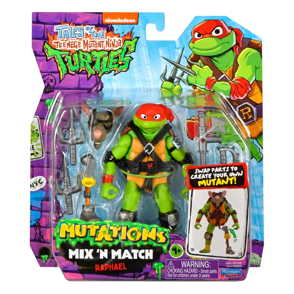 Tales of the Teenage Mutant Ninja Turtles Mix 'n Match akcijska figura Raphael 12 cm fotografija proizvoda