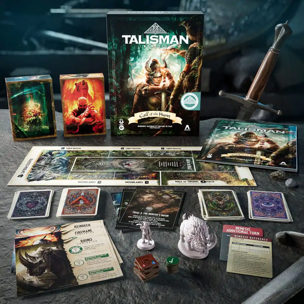 Talisman: Nemesis Društvena igra proširenje Call of the Hunt *Engleska verzija* fotografija proizvoda