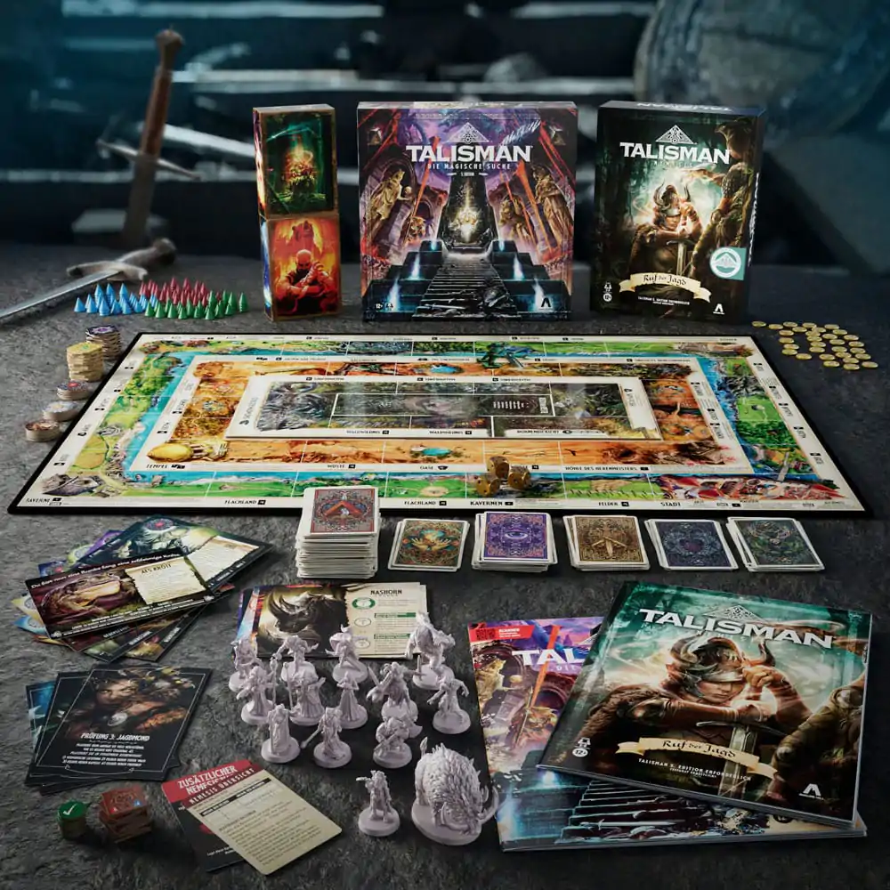 Talisman: Nemesis Društvena igra Proširenje Ruf der Jagd *German Version* fotografija proizvoda