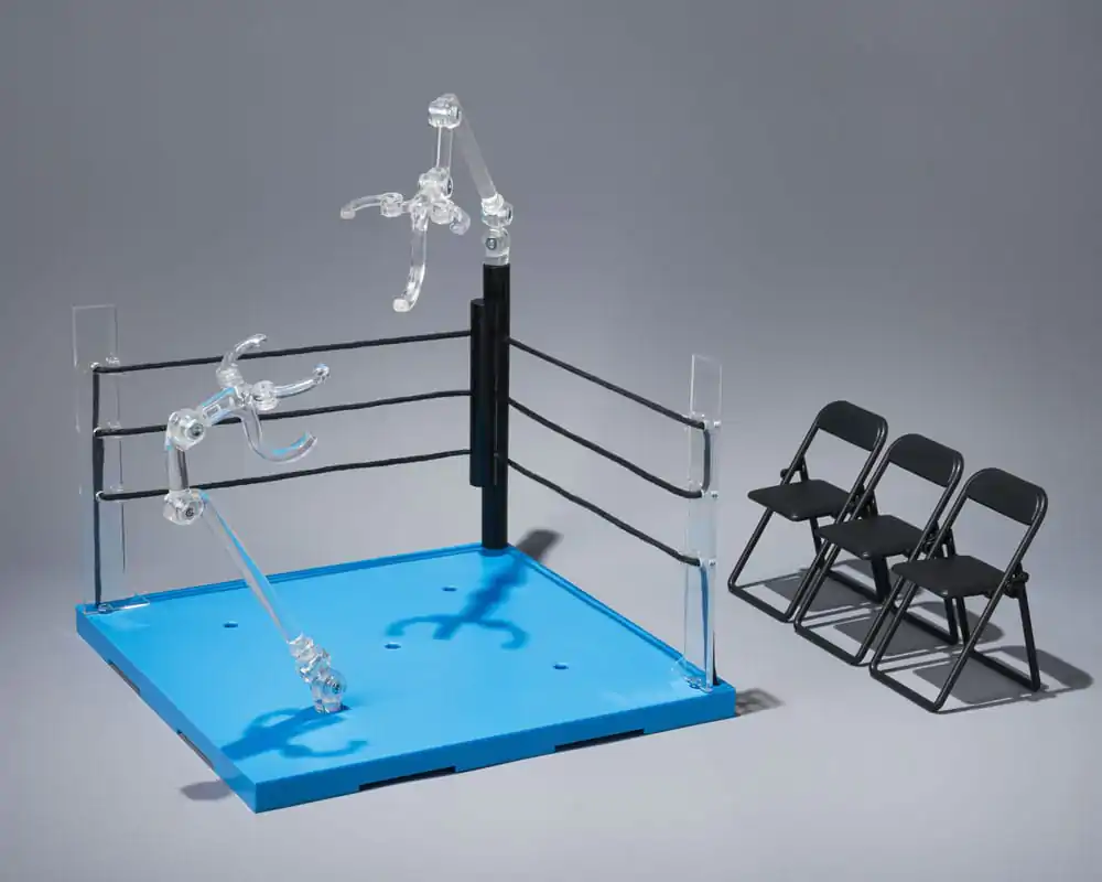 Tamashii Stage Action Figure Accessory Set kutnog ringa i sklopive stolice Neutral Ver. fotografija proizvoda