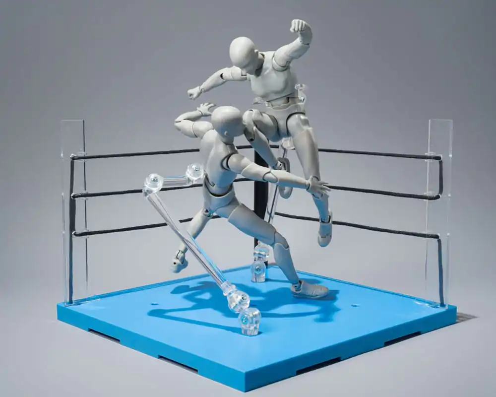 Tamashii Stage Action Figure Accessory Set kutnog ringa i sklopive stolice Neutral Ver. fotografija proizvoda