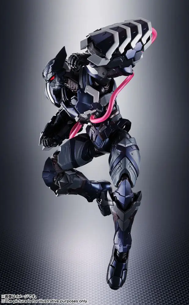 Tech-On Avengers S.H. Figuarts akcijska figura Venom Symbiote Wolverine 16 cm fotografija proizvoda