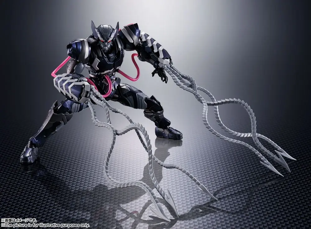 Tech-On Avengers S.H. Figuarts akcijska figura Venom Symbiote Wolverine 16 cm fotografija proizvoda