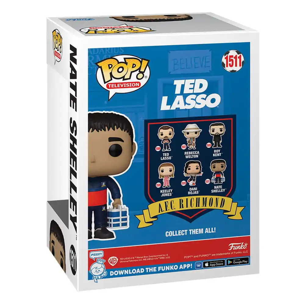 Ted Lasso POP! TV Vinilna Figura Nate s vodom 9 cm fotografija proizvoda