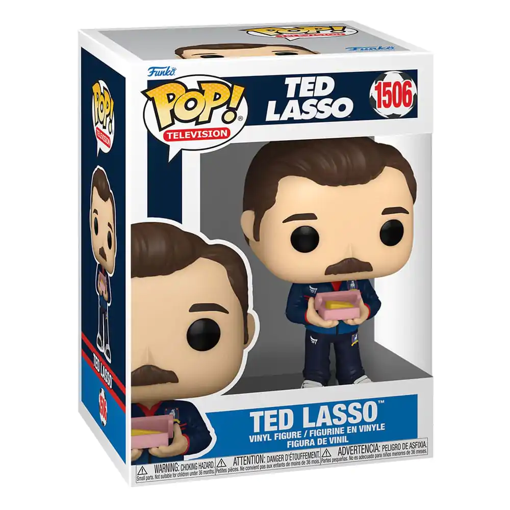 Ted Lasso POP! TV Vinilna Figura Ted s kolačićima 9 cm fotografija proizvoda