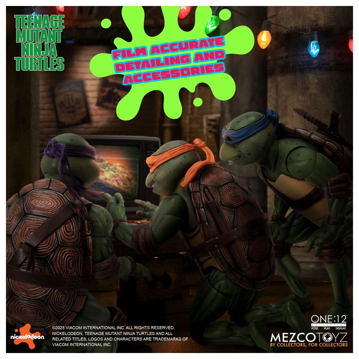 Teenage Mutant Ninja Turtles figure set u kutiji 1/12 Teenage Mutant Ninja Turtles (1990 Movie) 15 cm fotografija proizvoda