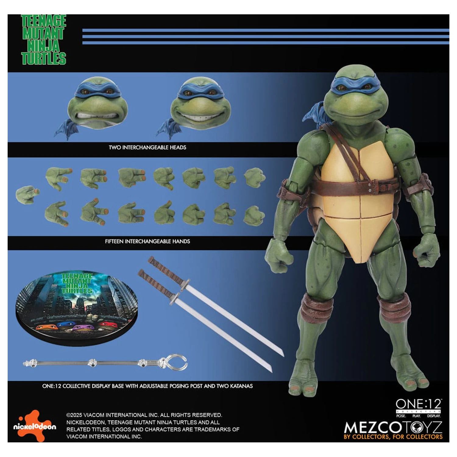 Teenage Mutant Ninja Turtles figure set u kutiji 1/12 Teenage Mutant Ninja Turtles (1990 Movie) 15 cm fotografija proizvoda