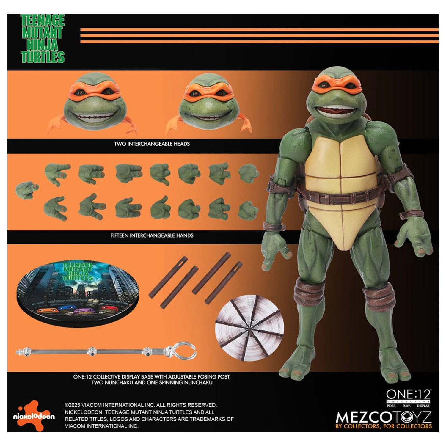 Teenage Mutant Ninja Turtles figure set u kutiji 1/12 Teenage Mutant Ninja Turtles (1990 Movie) 15 cm fotografija proizvoda