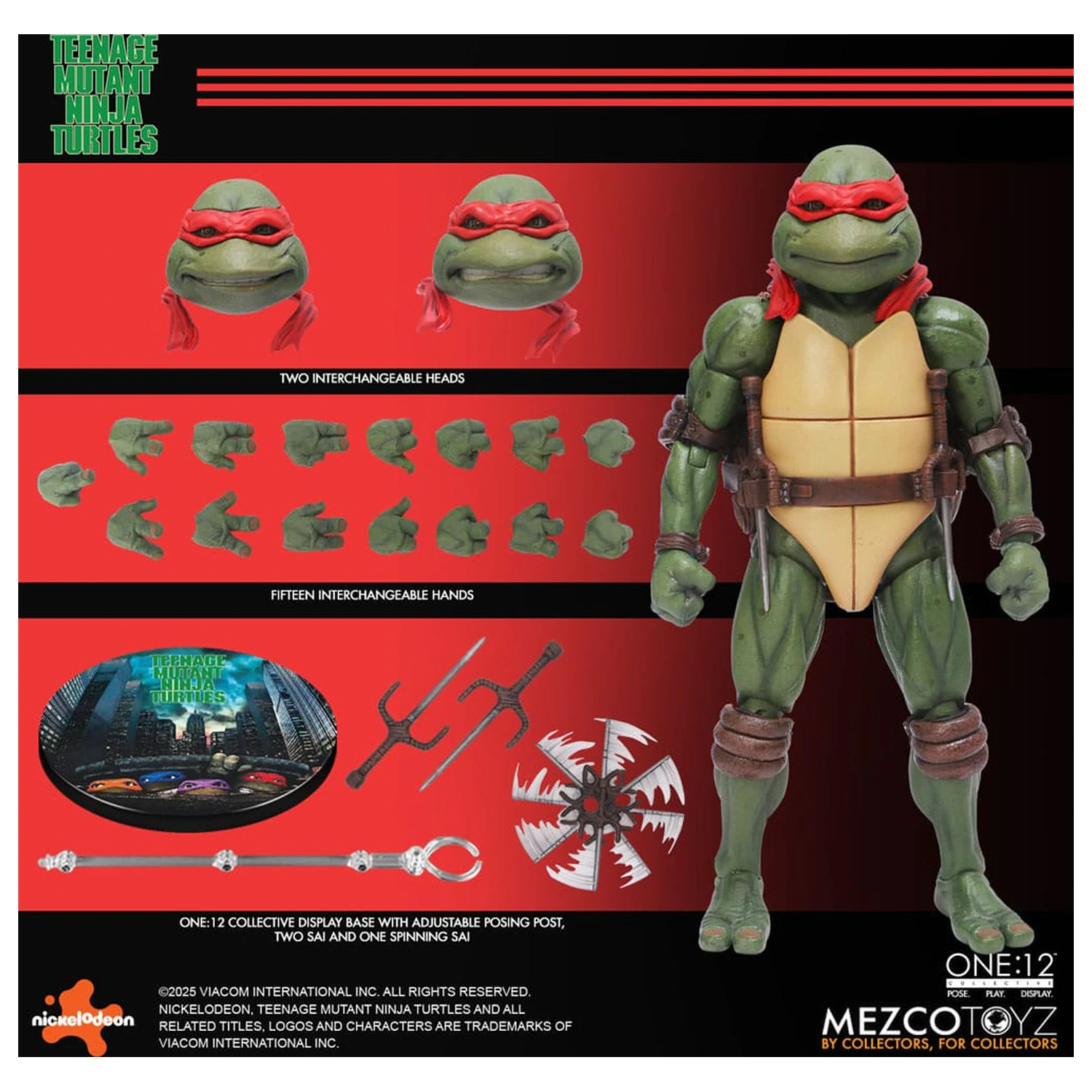 Teenage Mutant Ninja Turtles figure set u kutiji 1/12 Teenage Mutant Ninja Turtles (1990 Movie) 15 cm fotografija proizvoda