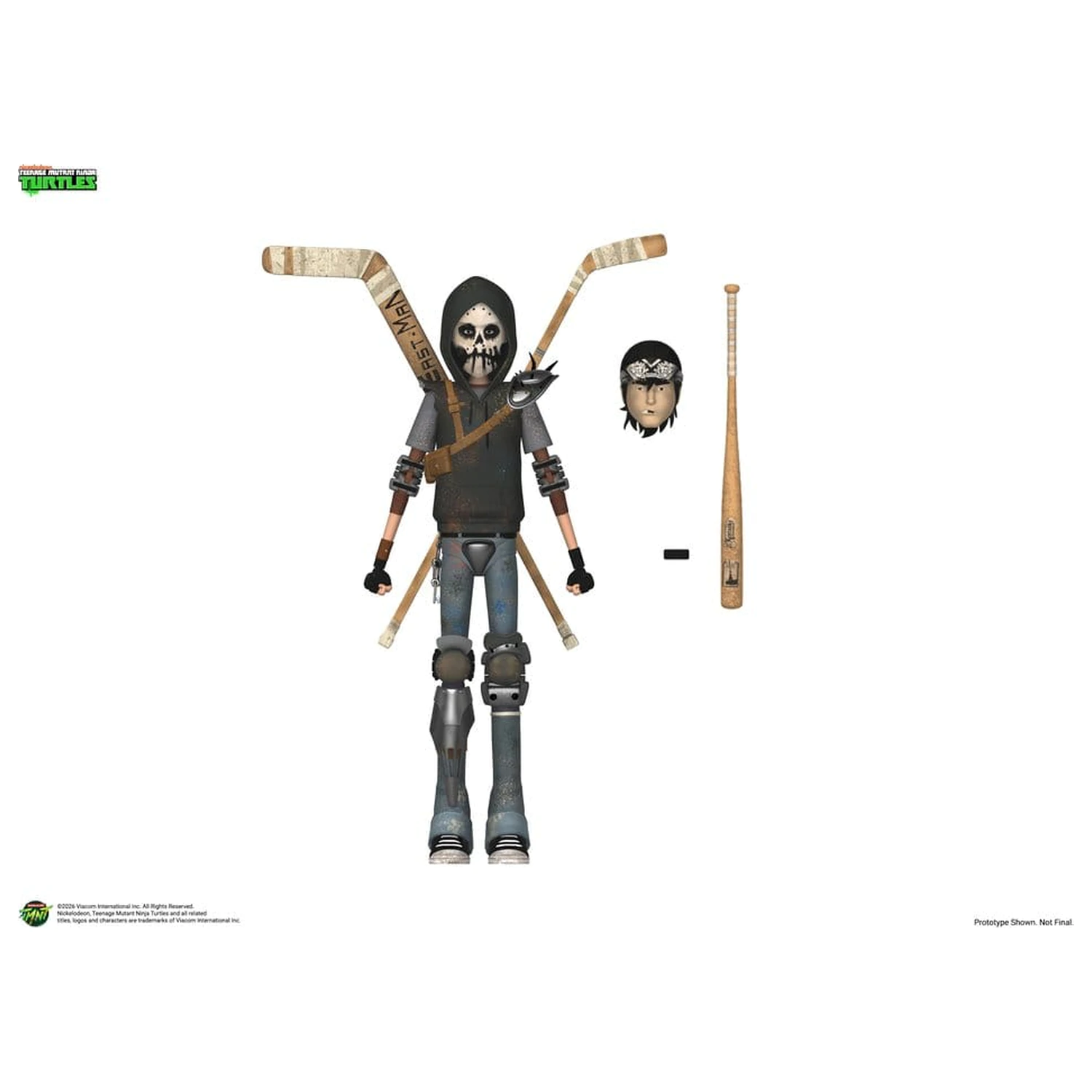 Teenage Mutant Ninja Turtles (2012) akcijska figura Ultimate Casey Jones 18 cm fotografija proizvoda