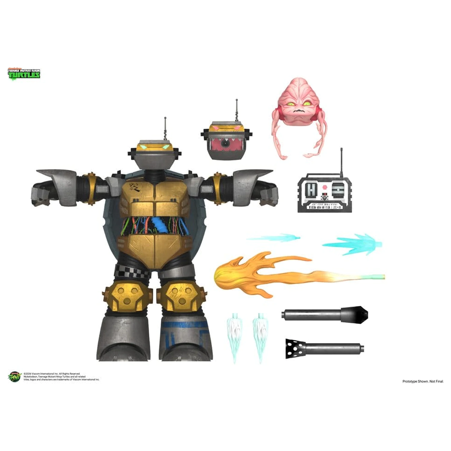 Teenage Mutant Ninja Turtles (2012) akcijska figura Ultimate Metalhead 18 cm fotografija proizvoda