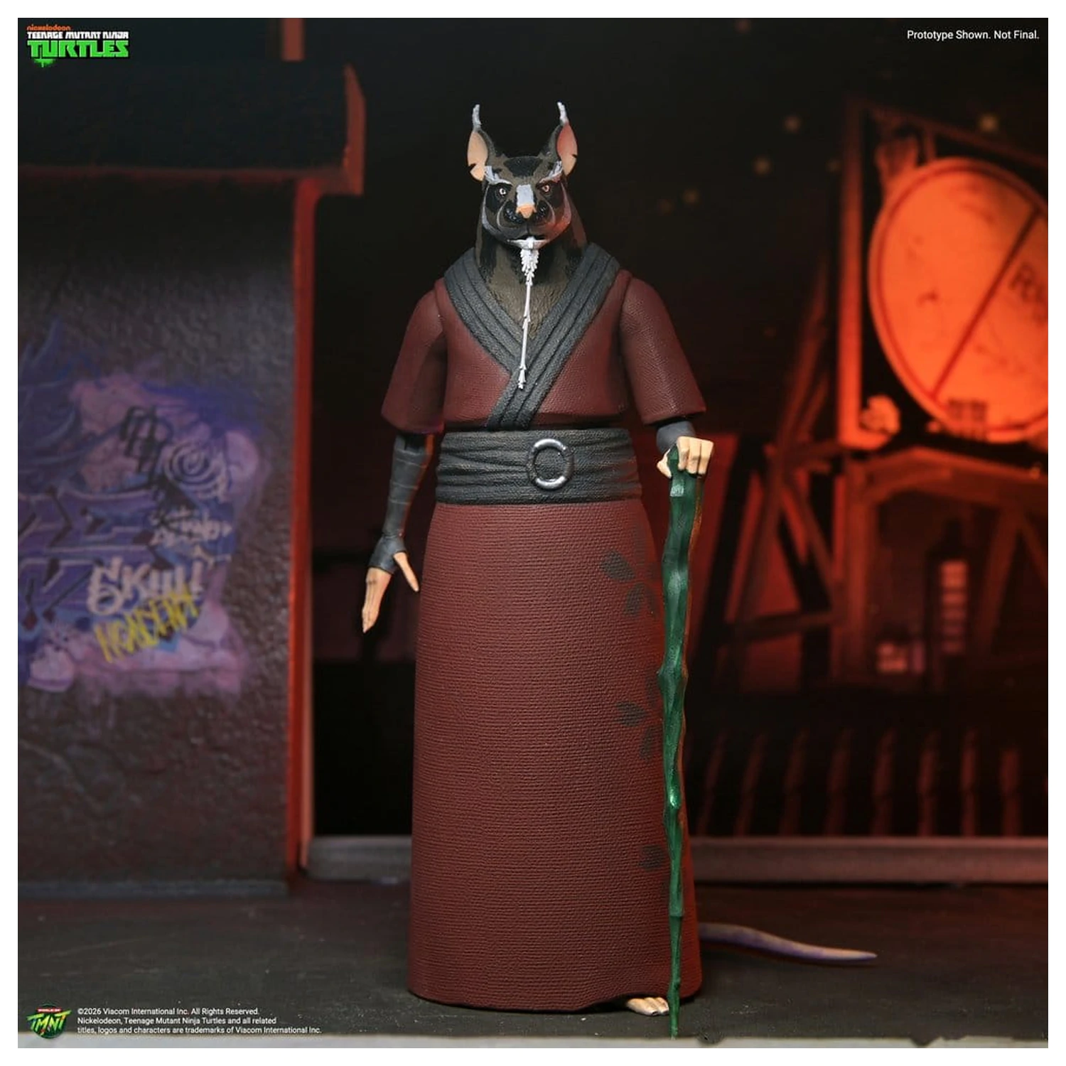 Teenage Mutant Ninja Turtles (2012) akcijska figura Ultimate Splinter 18 cm fotografija proizvoda